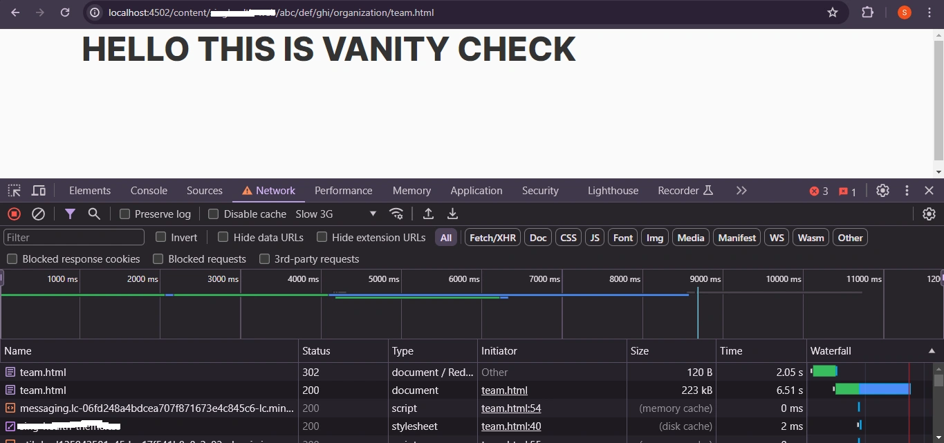 StatusCodeCheckWithRedirect