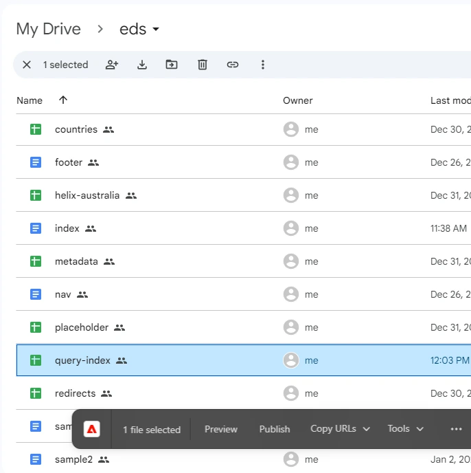 query-index-file