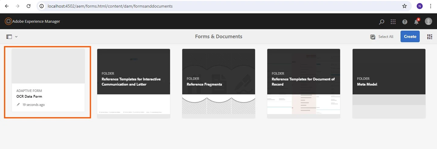 Form Data Model