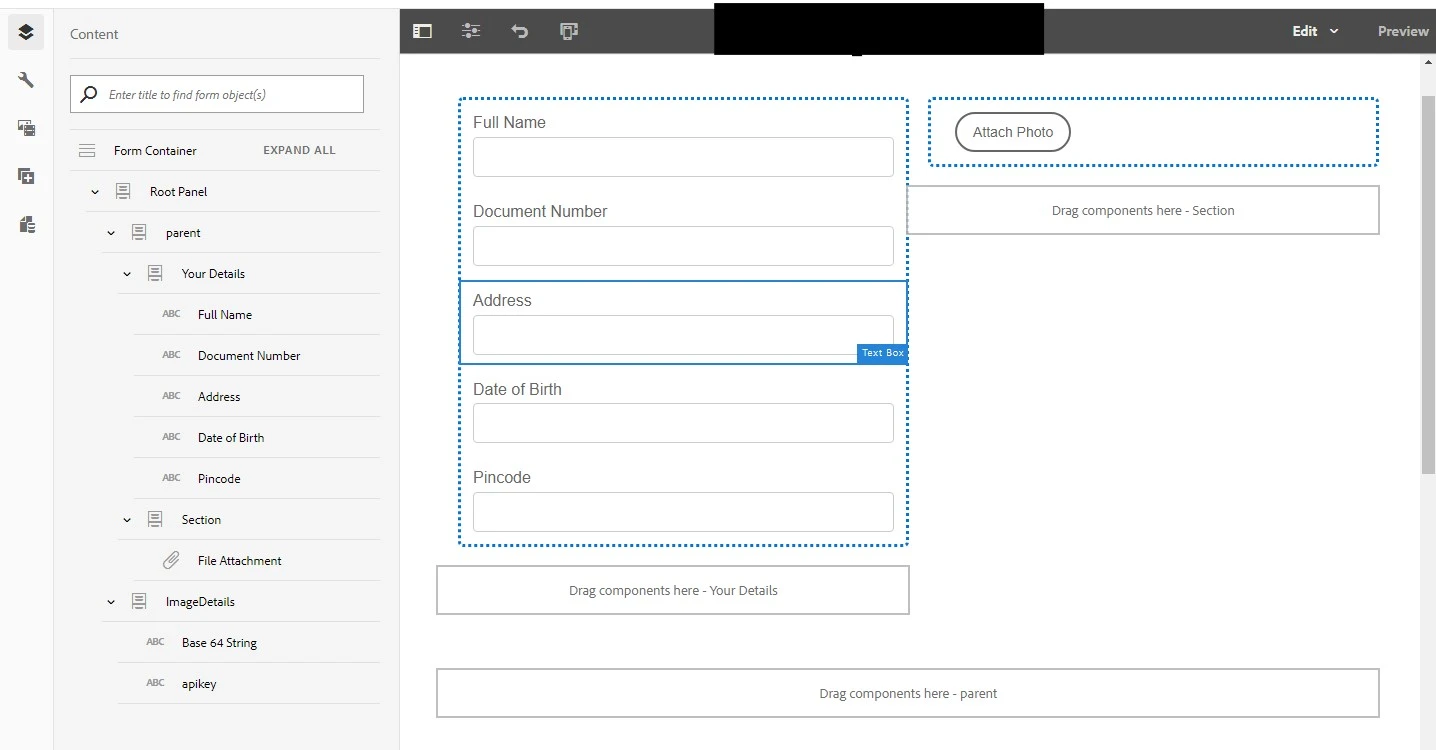 Form Data Model