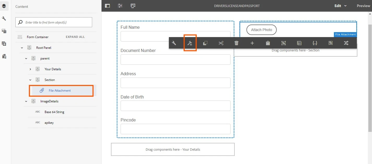 Form Data Model