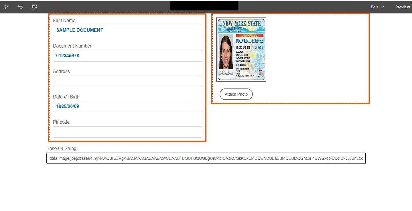 Form Data Model