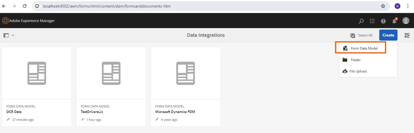 Form Data Model