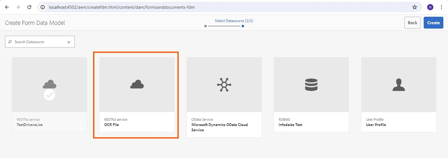 Form Data Model